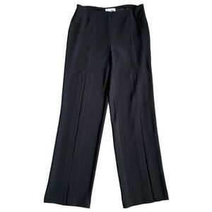 Josef Ribkoff Women's Dress Pants 8 Black Wide Leg Flowing Party  Formal Party